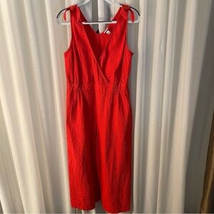 🧡 a new day Orange Wide Leg Jumpsuit - Size L 🧡